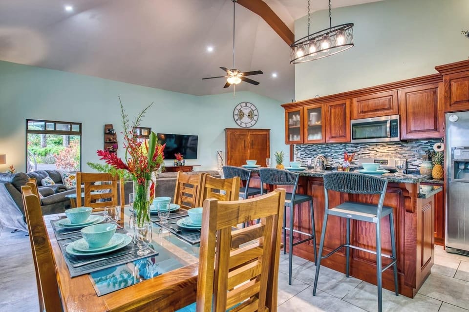 Fabulous Open concept Kitchen, dining and living area.  The gathering place.