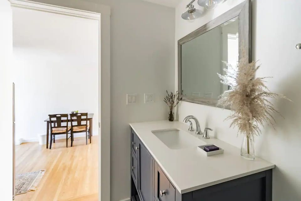 Remodeled bathroom