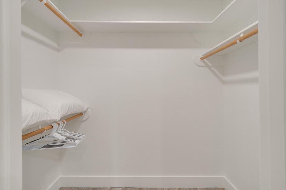 Additional closets are found in every bedroom for your use.