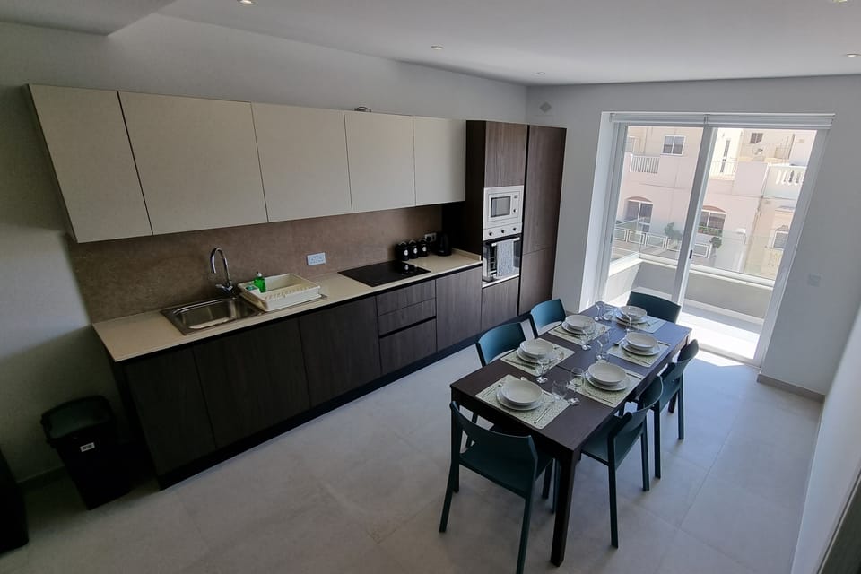 Kitchen and dining room