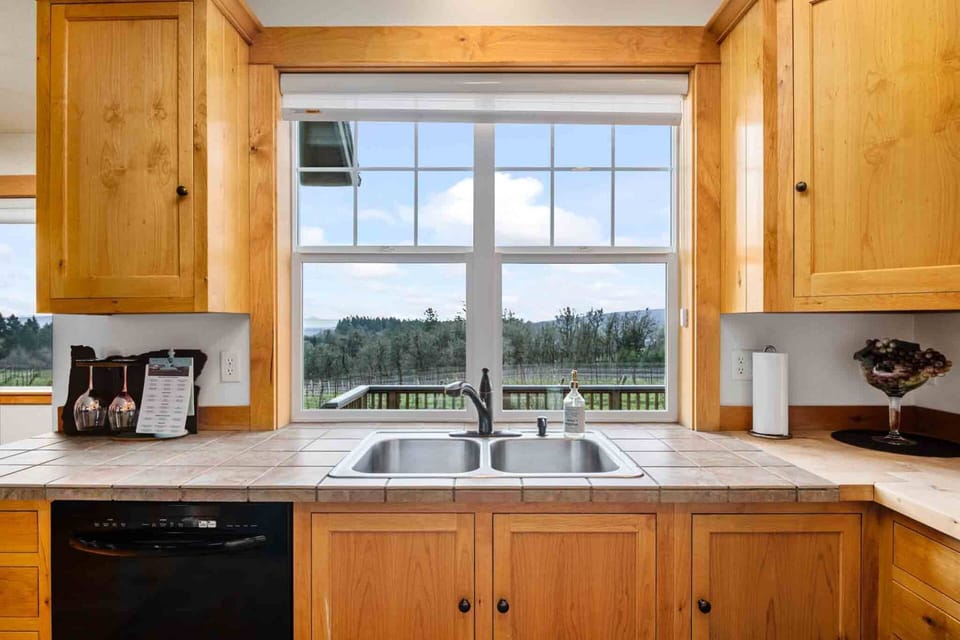 "Lovely and squeaky-clean home.  Plenty of space for our six-person group.  The surroundings are beautiful and serene" -Lauren