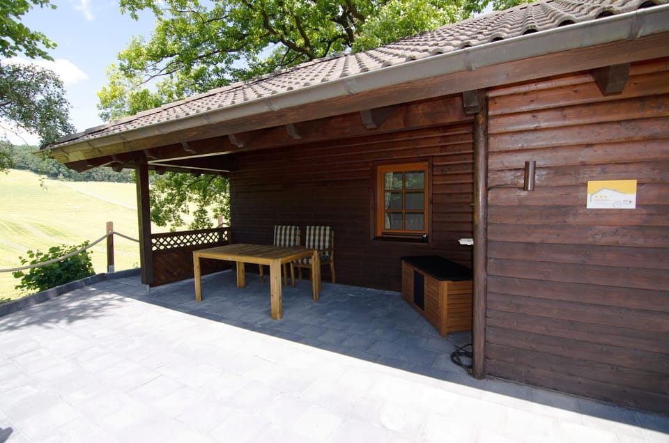 cozy covered terrace