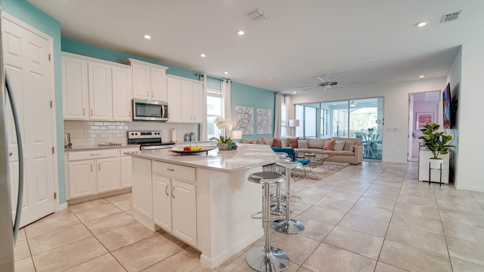 Cooking up memories in our stylish kitchen