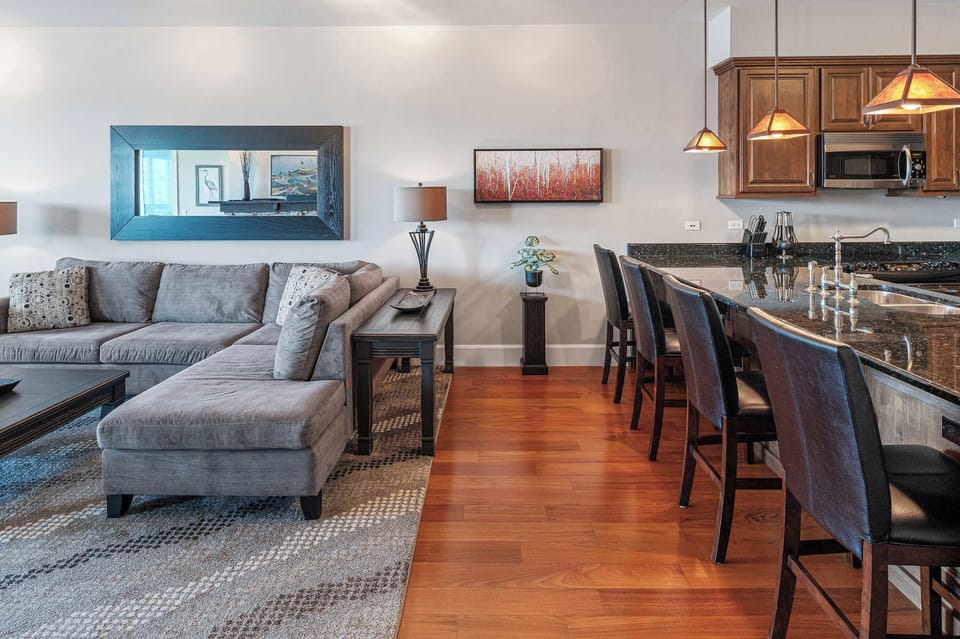 Eclectic design throughout this home 