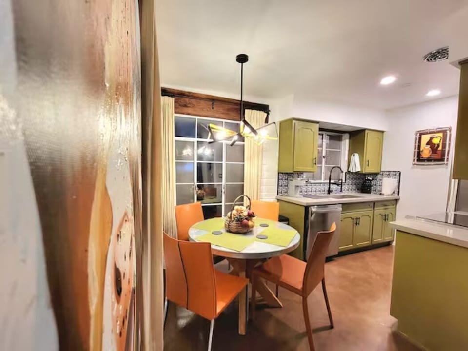 Dinette area with kitchen view