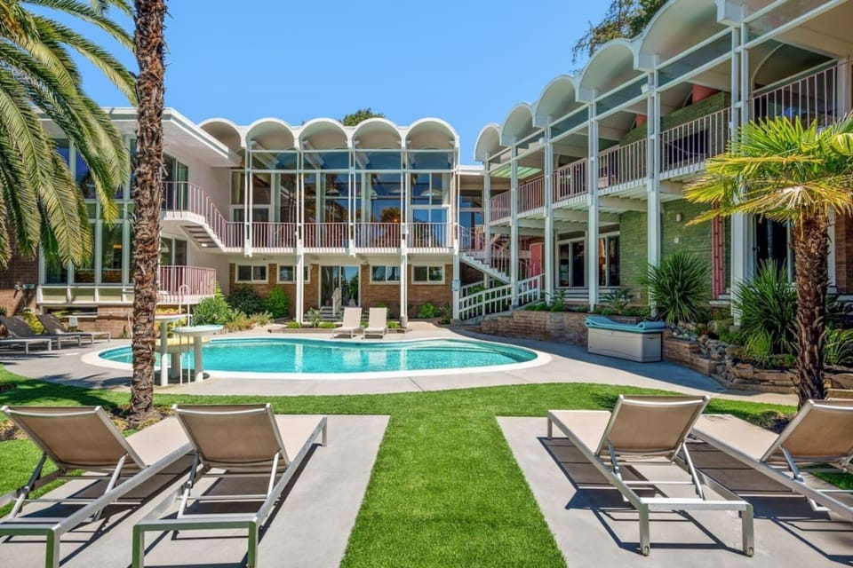 Large decks cover most of the second floor. Note: 1/2 of the right half of the upper deck (off the dining room) is off limits.