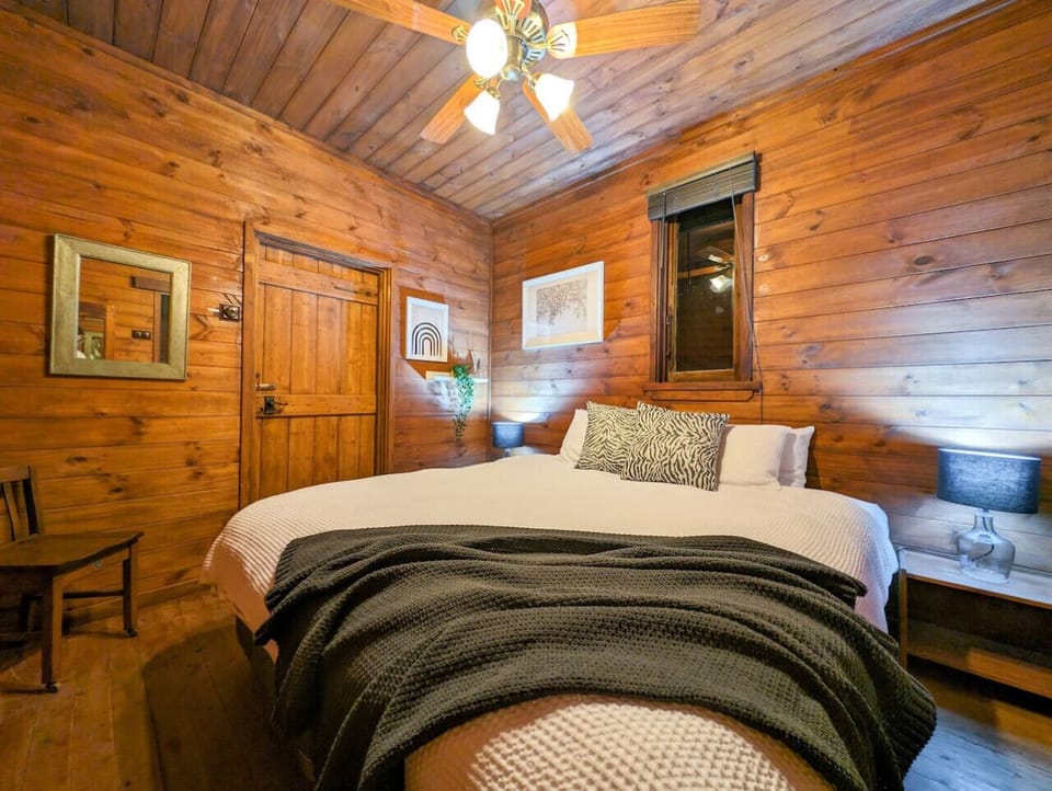One of the two king bedrooms