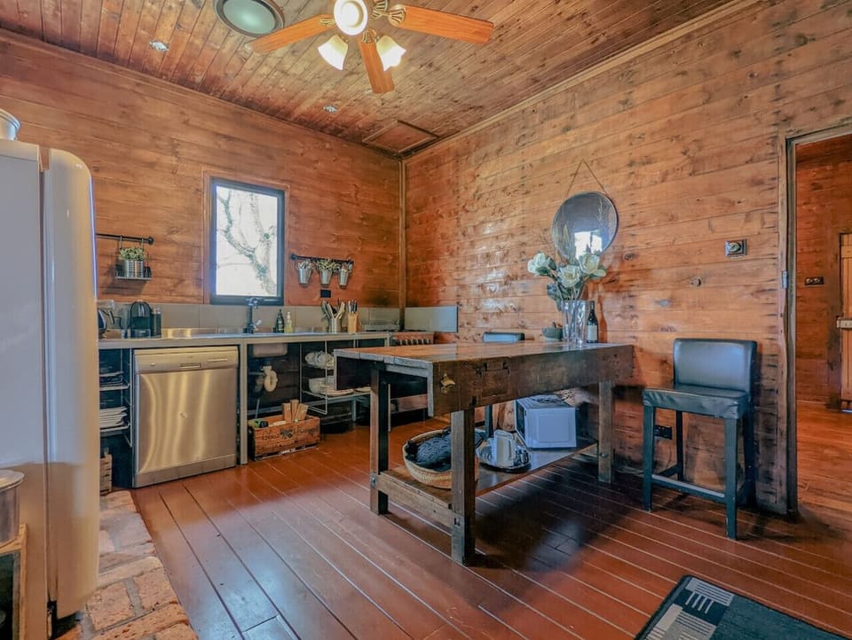 Unique kitchen equipped for all cooking requirements