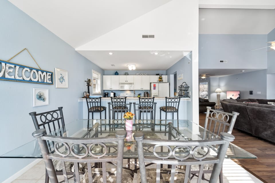 DINING TABLE AND KITCHEN