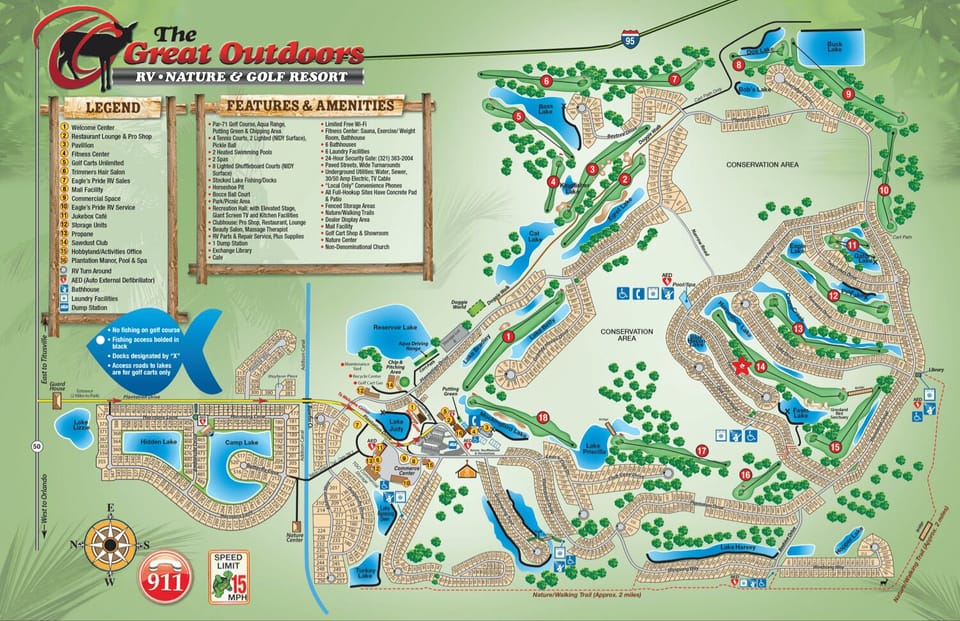 Resort map