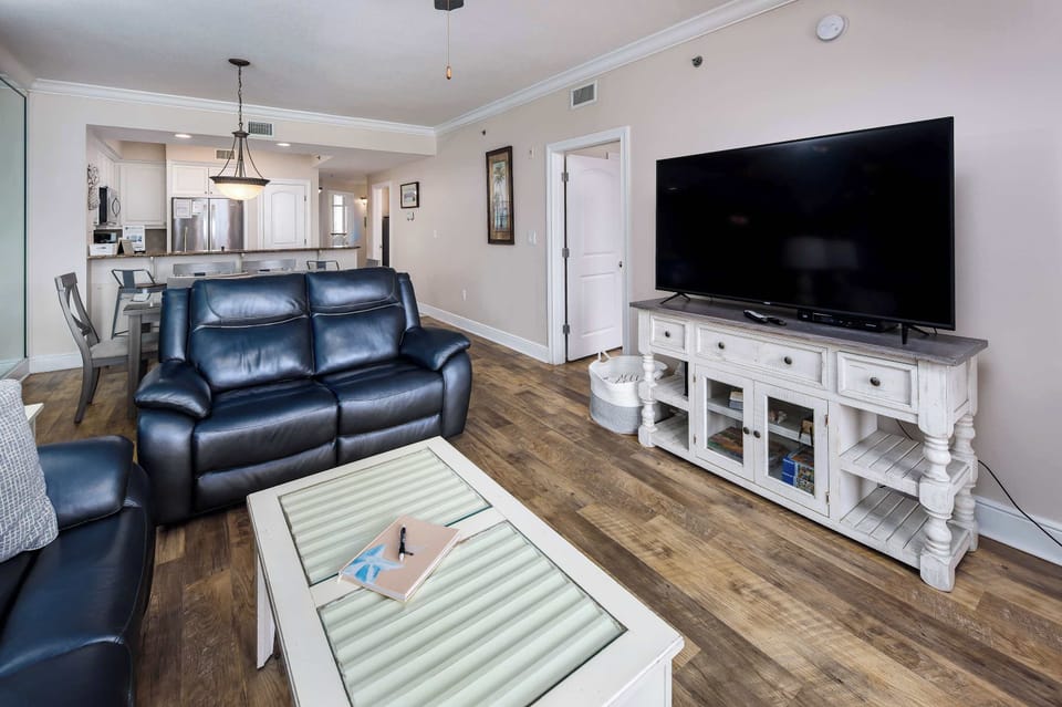 Living room with TV