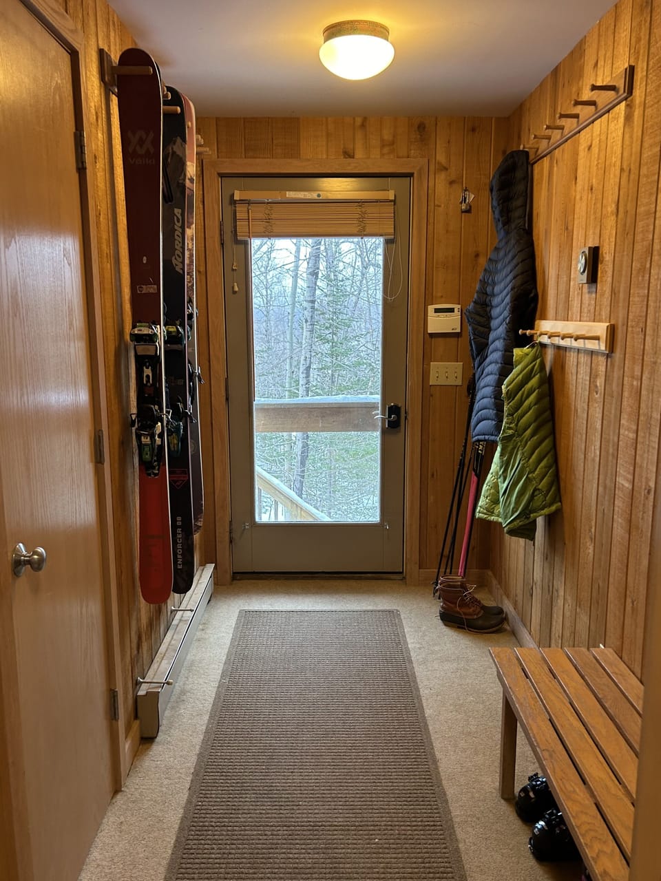 Ski and boot room