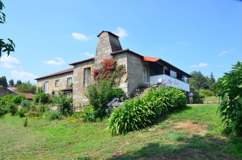 Gorgeous mansion in stone with loads of greenery! #nature #lovelystay