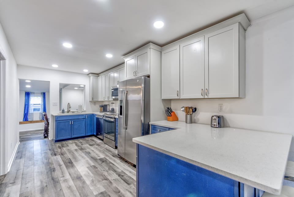 Modern kitchen filled with all of your culinary needs!
