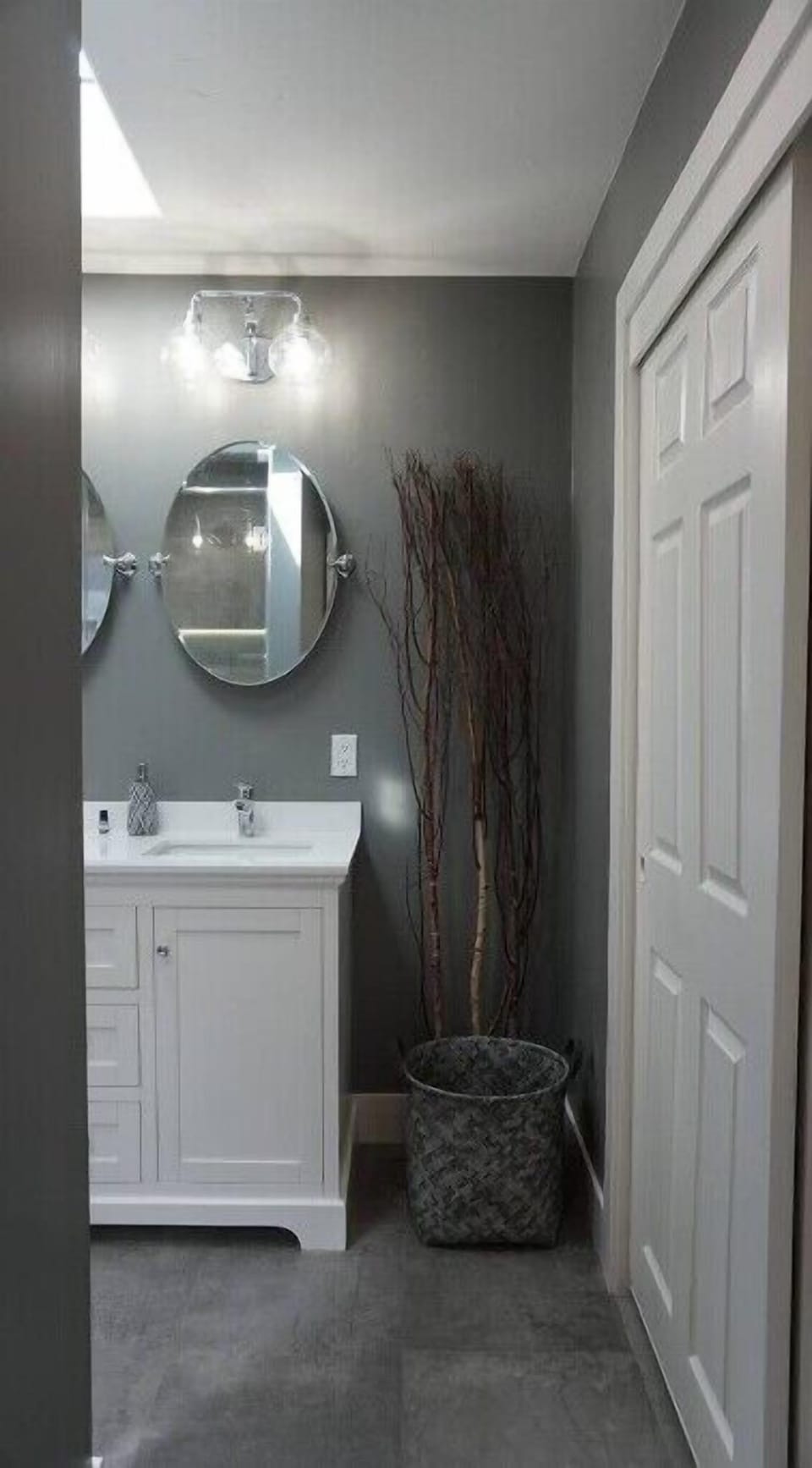 Master closet with plenty of shelf space and room to hang clothes.