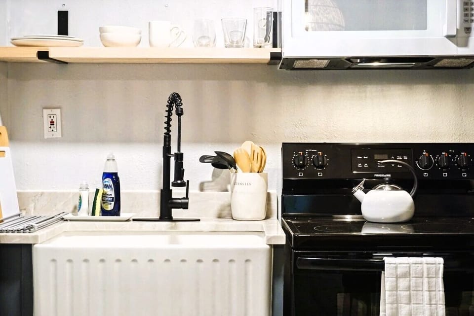 Cook and create in a kitchen that makes meal prep enjoyable with its thoughtful layout.