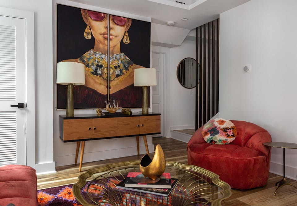 Unit 1 downstairs living room 2