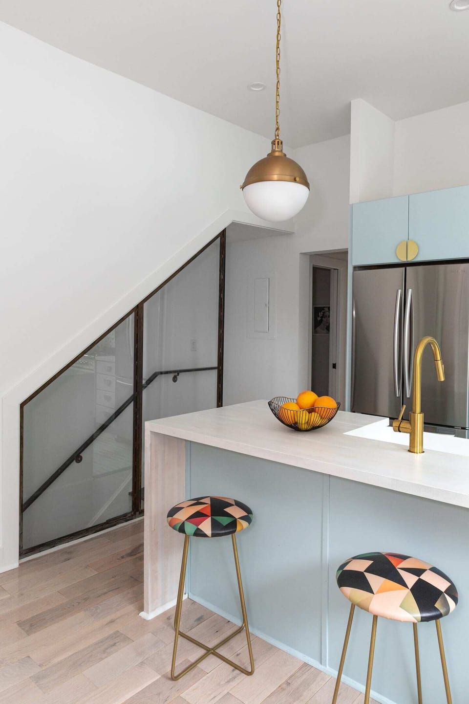 Counter stools/dining area