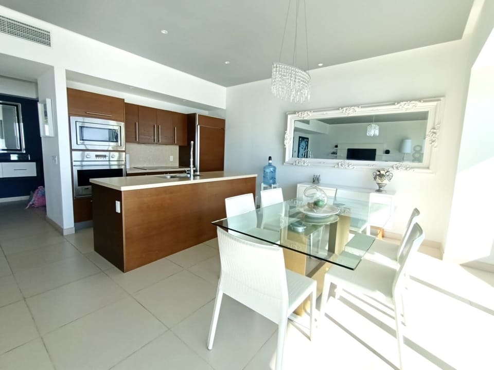 Dinning room and kitchen