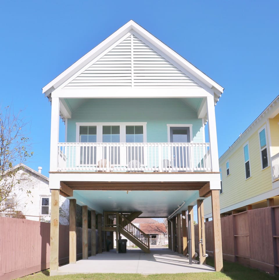 Back yard Balcony