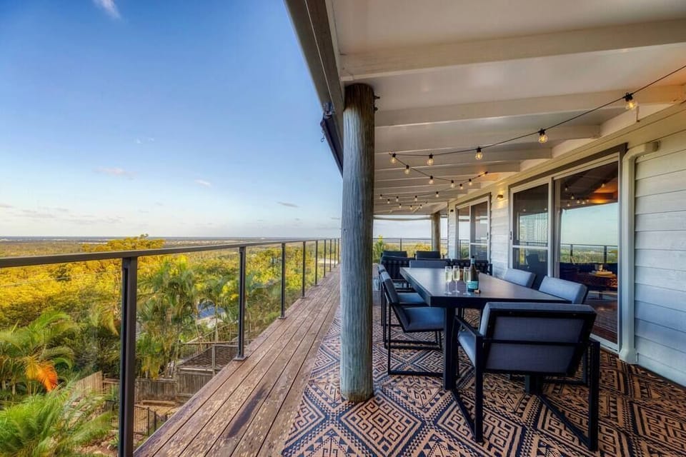 Soak into the breathtaking views from the private patio.