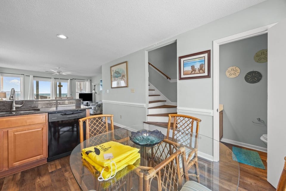 Kitchen and Half Bath