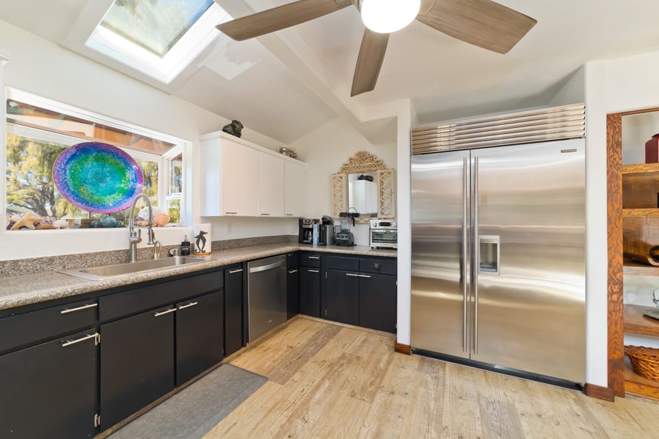 Large Chef's dream kitchen with high end appliances and accessories Kitchen with high end appliances and chef's dream accessories