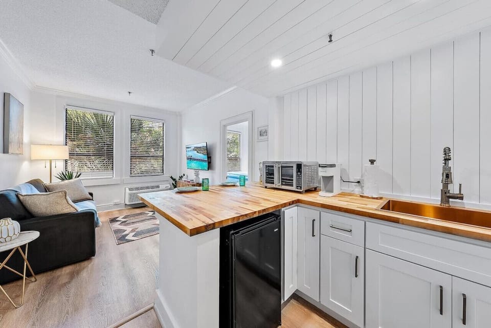 Kitchenette and Living Room
