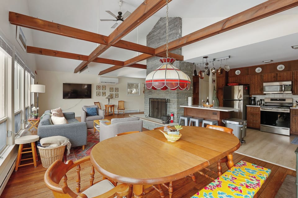 Dining Area, Open Concept with Living Rm and Kitchen