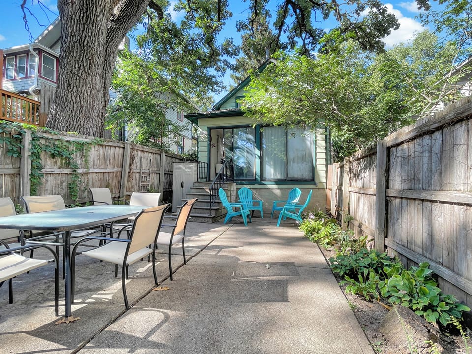 Enjoy the summer days out back