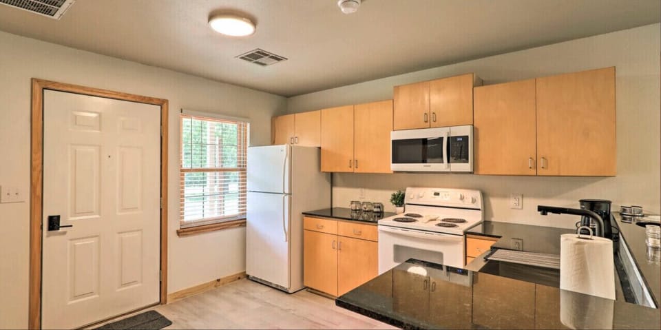 fully stocked kitchen