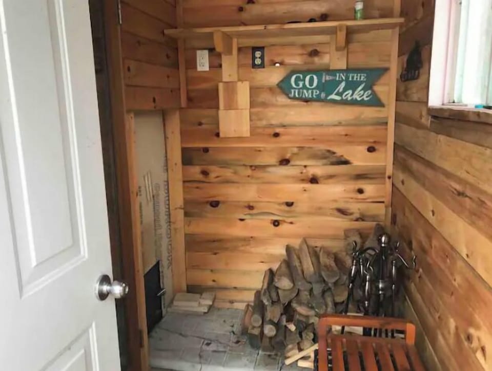 Sauna change room