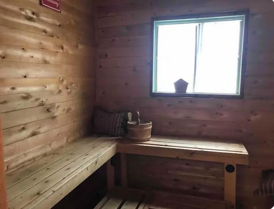 Sauna wood fired