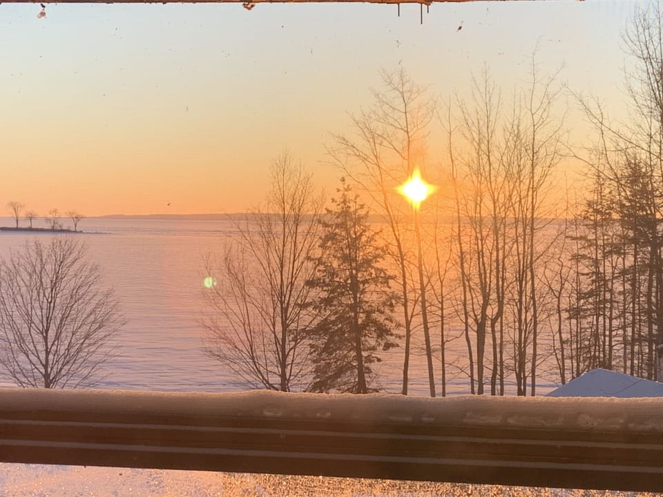 The morning sunrise