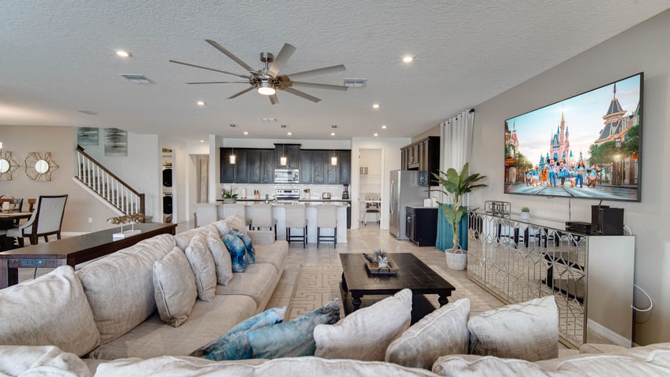 Home is where the heart is, and my heart is in the living room.