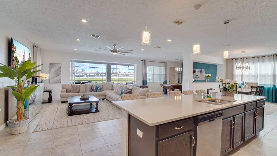 From kitchen creations to cozy living, all with a view