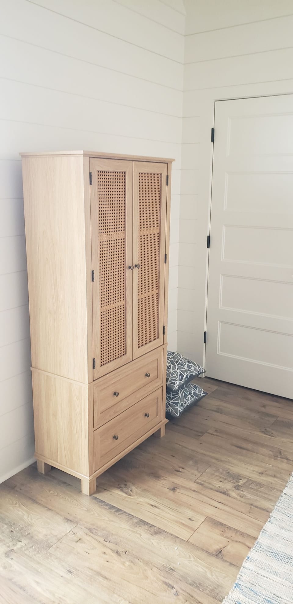Dresser in Bedroom with closet
