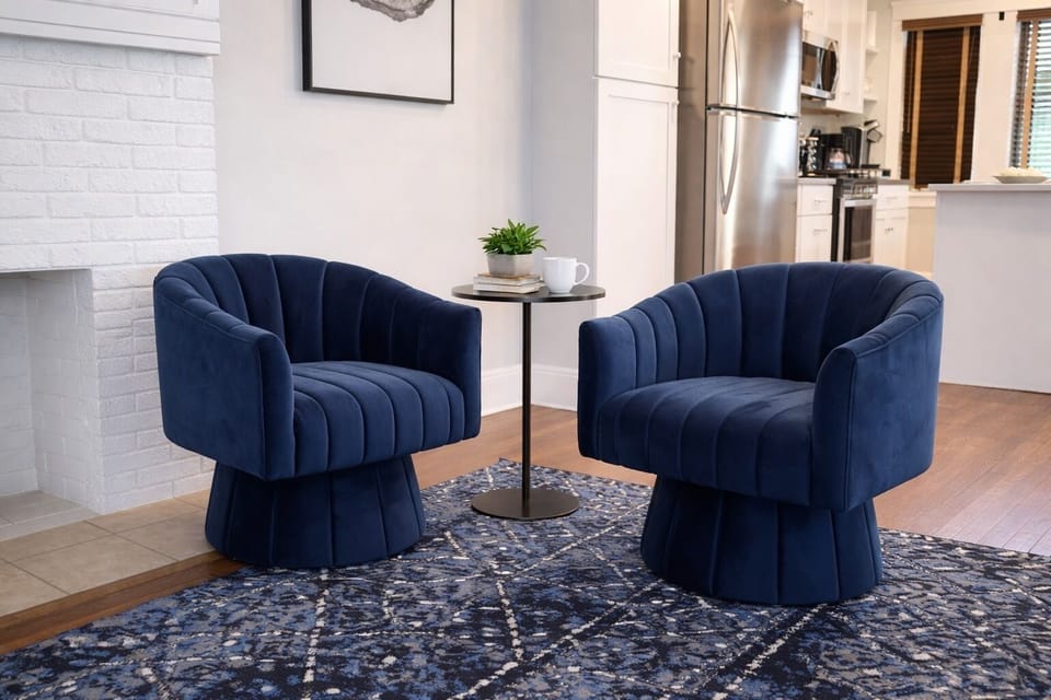 Enjoy a coffee, a good book, or both in our luxurious lounge chairs.