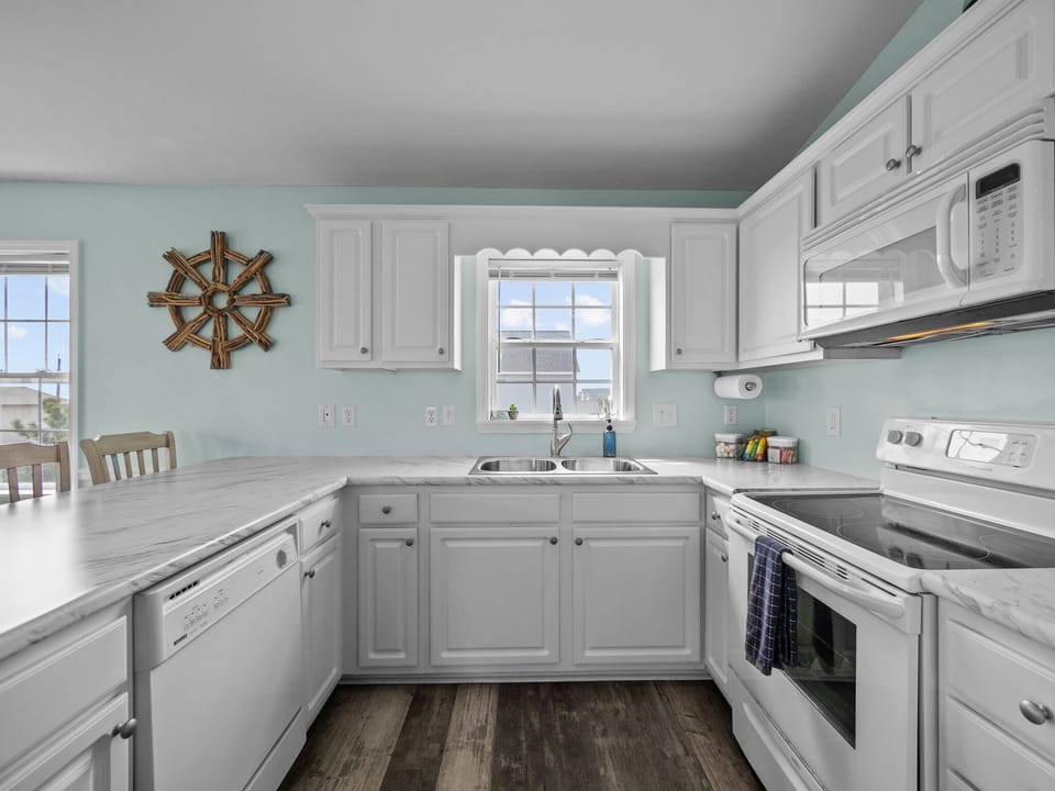 Kitchen is fully equipped with everything you will need for a home-cooked meal. (1)