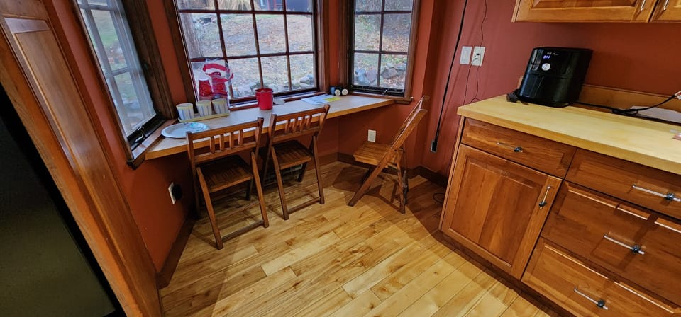 Kitchen nook.