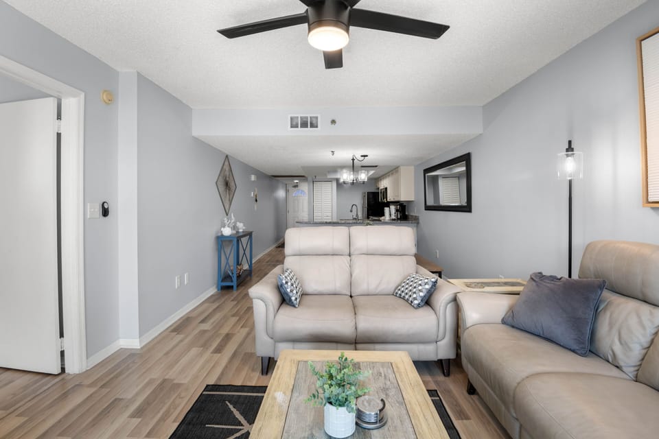 Open Living Room with comfortable furniture