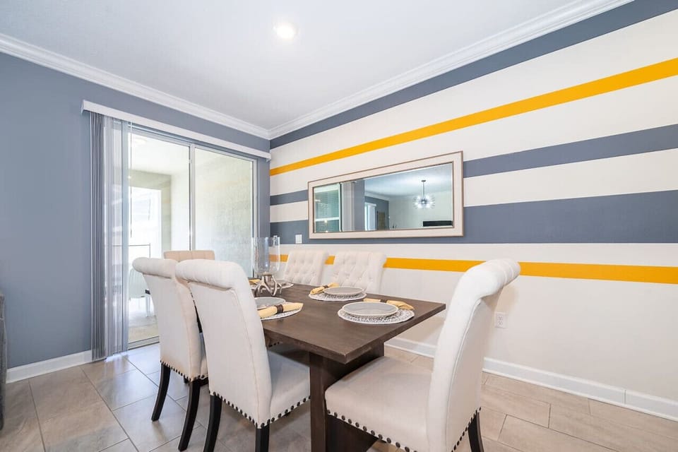 Dining Area#Disney #Parks #kingdom #springs #Vacation #Rental #waterpark #davenport #Kissimmee #Orlando #universal #citywalk #legoland #shortstay #longstay #championsgate #resort #golf #oasisclub #championsgatevacation