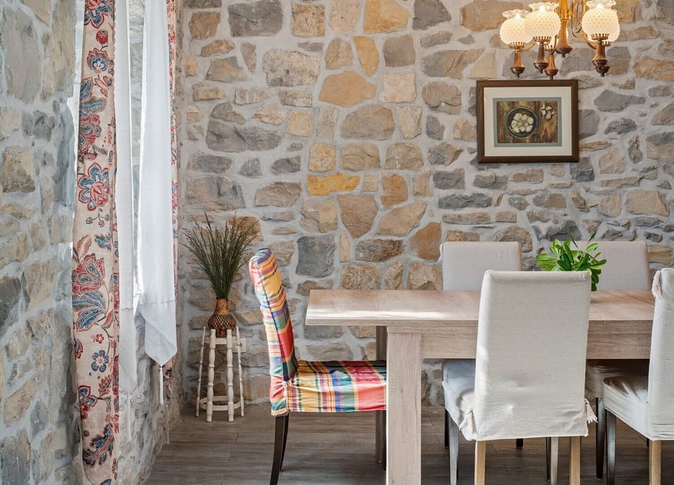 Charming ground floor area with a direct exit to the pool area
