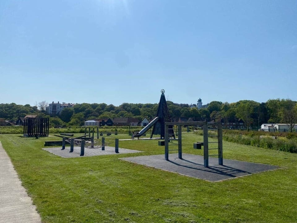 The UK's most easterly play park.
