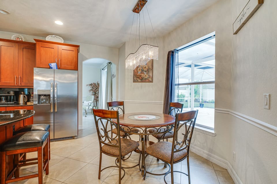Dining Area | 1st Floor | Dishware & Flatware Provided