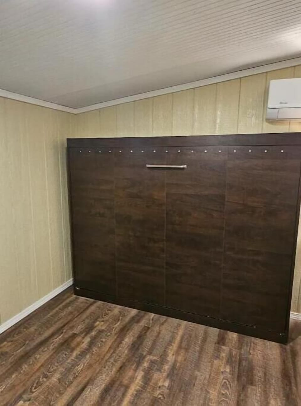 Murphy bed in up position 