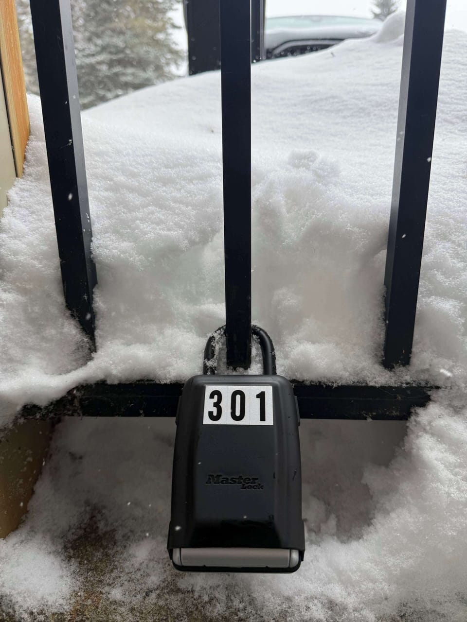 LOCKBOX à utiliser MASTERLOCK noir
