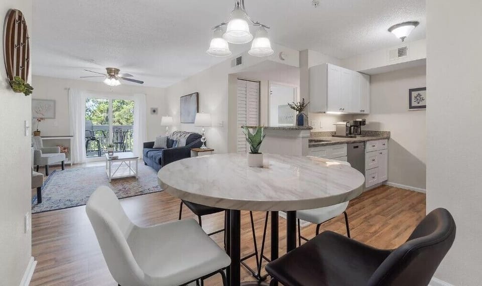 Dining Table With Seating for Four