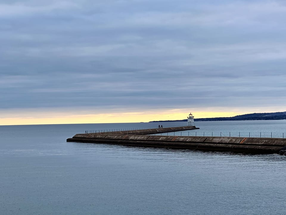 Two Harbors Breakwater Lighthouse (10 minute walk)