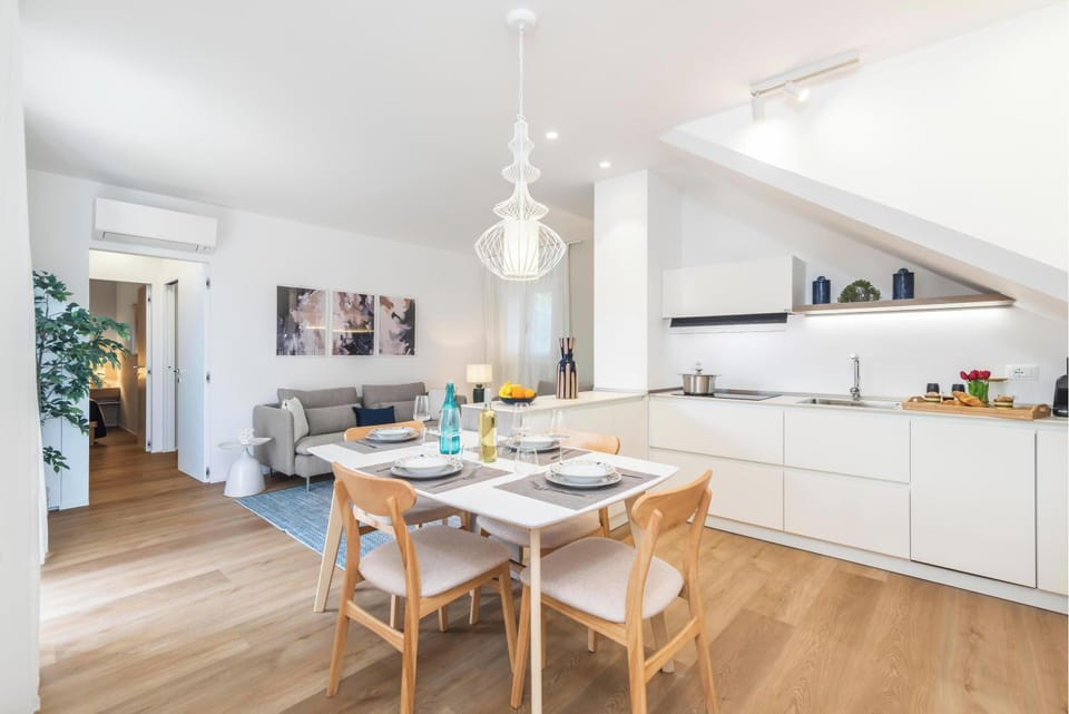 Living and dining room